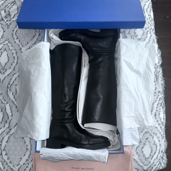 Stuart Weitzman Celia Riding Boot - Picture 1 of 11